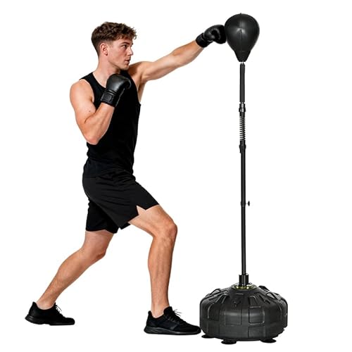 Sportnow Punchingball 145 180 Cm H Henverstellbarer Standbox