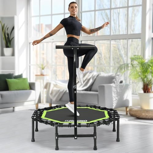Onetwofit Klappbares Trampolin F R Erwachsene 101 107