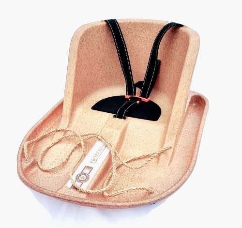 Schlitten F R Kleinkinder Rodel Mit Sicherheitsgurt Bob