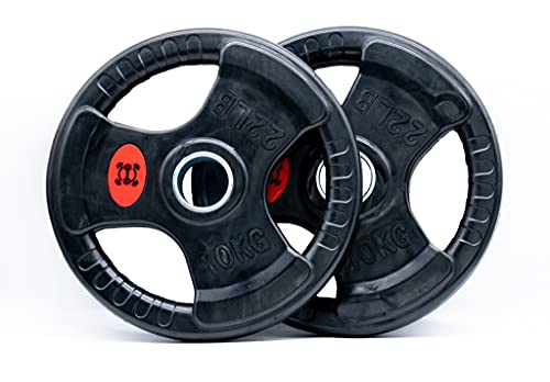 Hantelscheiben 50mm Fitness Bumper Plates 50mm 20 Kg