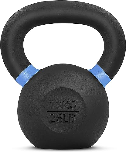 Yes4all Sd7m Pulverbeschichtetes Kettlebell Aus Gusseisen 12 Kg