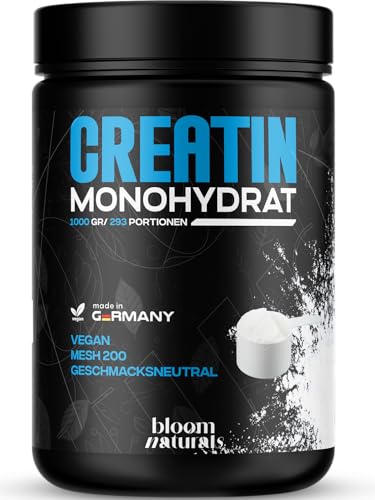Creatin Monohydrat Pulver 1kg 1000g Ultra Reines Kreatin