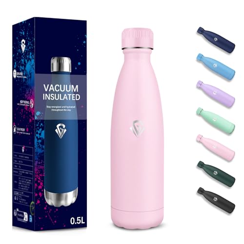 Trinkflasche 500 Ml Bpa Frei Trinkflasche Edelstahl Doppelwandig