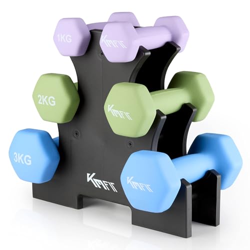 Km Fit Hantelset 12 Kg Mit St Nder