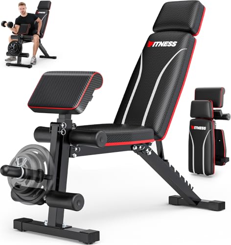 Hantelbank Verstellbar Klappbare Hantelbank 363 Kg Trainingsbank Mit