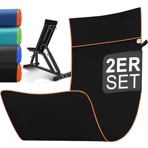 Jokisa Fitness Handtuch 2er Set 120x50cm Gym Handtuch