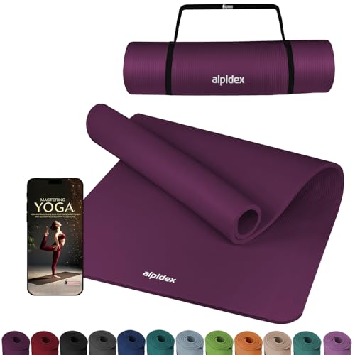 Alpidex Yogamatte Extra Dick 1 5 Cm Gymnastikmatte
