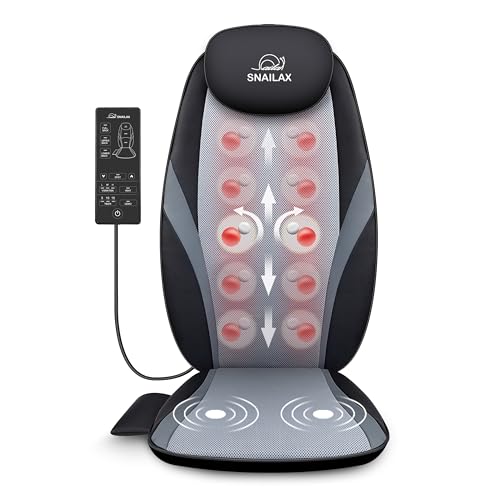 Snailax Massagesitzauflage Shiatsu Massageauflage F R Nacken Und