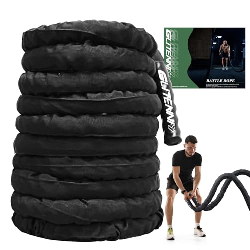 Battle Ropes Schwarzes Trainingsseil 3 8 Cm Kampfseile