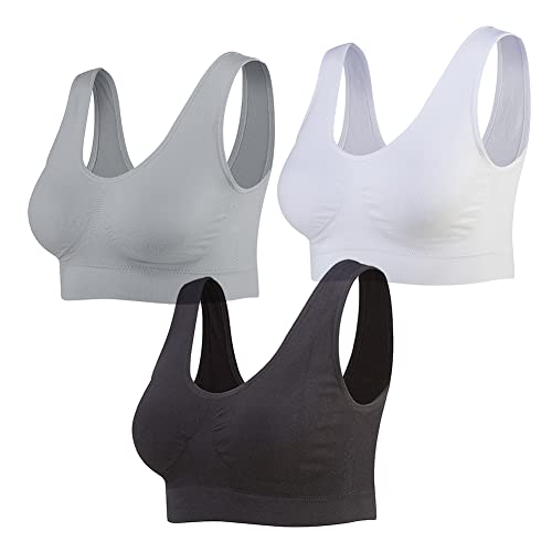 Lemef Damen Seamless Sport Bh Mit Merfarben Wohlf