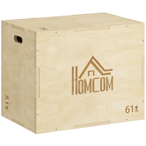Homcom Box Jump Plyometrie 3 In 1 Sprungbox