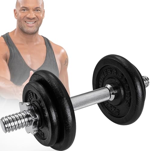 Miweba Sports Hantelset Mkh110 10kg Einzelhantel Hanteln F