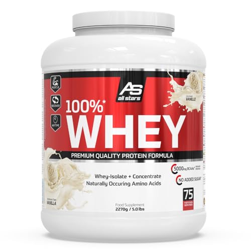 All Stars 100 Whey Protein Pulver 2270g Vanilla