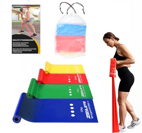 Zenlete Fitnessb Nder 4er Set 2 5 M