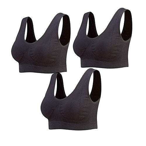 Lemef Damen Seamless Sport Bh Mit Merfarben Wohlf