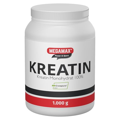 Megamax Kreatin Pulver 1 Kg Hochdosiert Reines Creatin
