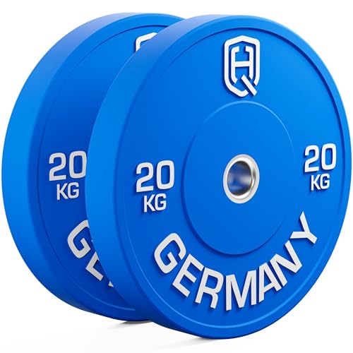 Hq Germany Olympic Bumper Plates 50mm Paar Set