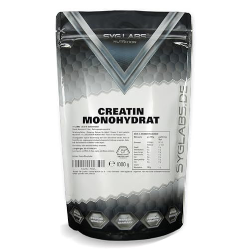 Creatin Monohydrat Pulver 1000g 1kg Mikronisierte Qualit T