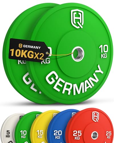 Hq Germany Hantelscheiben 50mm Set Paar 5 25kg