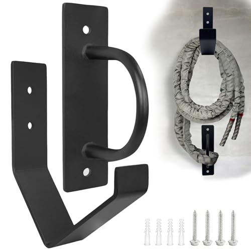 Mibcocny Kampfseil Anker Set Wandhalterung Set Mit Workout