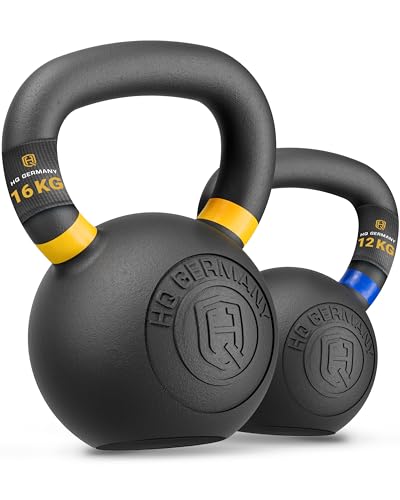 Hq Germany Powdercoat Kettlebell Vollguss 2 32kg Starter