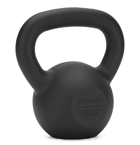 Xtrexo Kettlebell Gusseisen Kugelhantel Guss Mit Flachem Boden