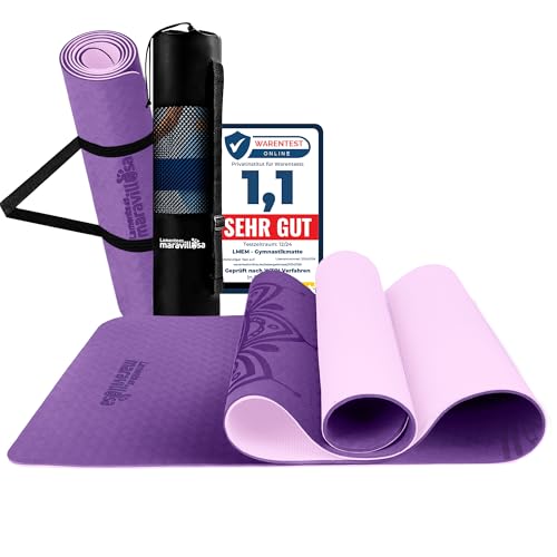La Mente Es Maravillosa Gymnastikmatte Rutschfest Yogamatte Inkl