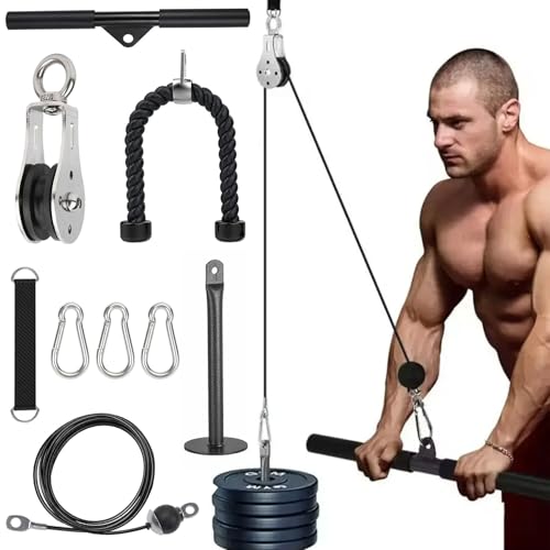 Forbabe Kabelzug Fitness Latzug Fitness Pulley System Mit