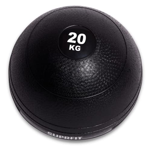Suprfit Medizinball 20kg Speziell Gummierter Slamball Mit Griffiger