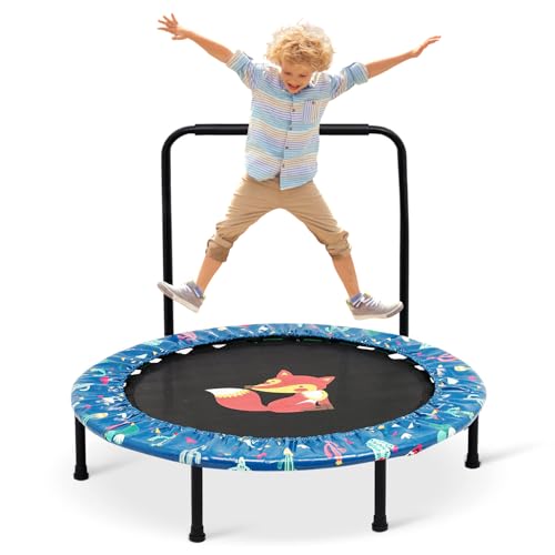 Kindertrampolin Mit Handlauf Mini Trampolin F R Kinder