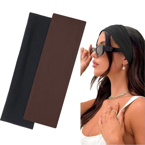 Belevo Haarband Damen Sport 7cm Headband Yoga Stirnband