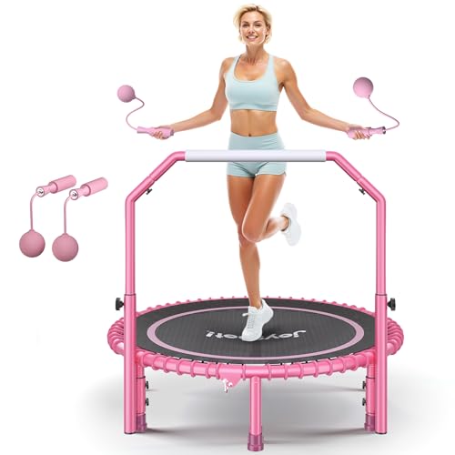 Joy Spot Mini Fitness Trampolin 102cm Faltbares Trampoline