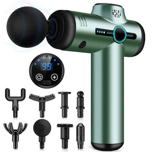 Aqxong Mini Muskelmassagepistole Tragbares Elektrisches Massageger T Mit