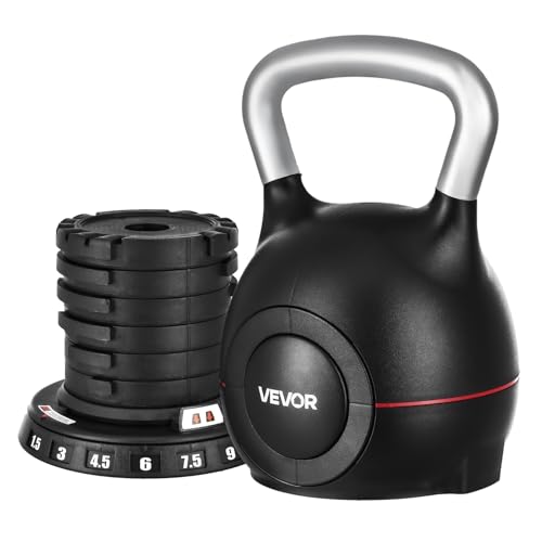 Vevor Kugelhantel Verstellbare Kettlebell Mit 7 Gewichtsstufen 1