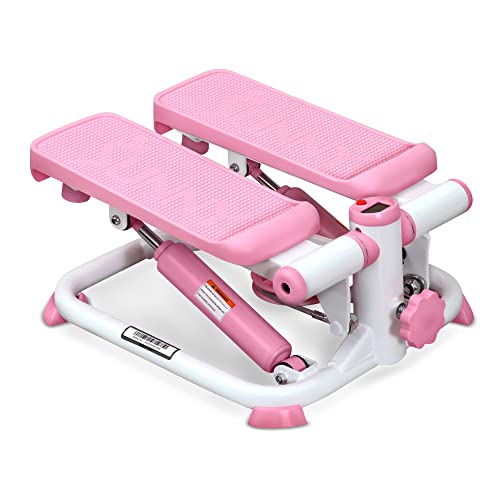 Sunny Health Fitness Total Body Pink Stepper Machine