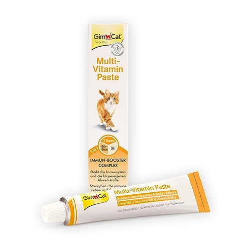 Gimcat Multi Vitamin Paste Gesunder Katzensnack Aktiviert Abwehrkr
