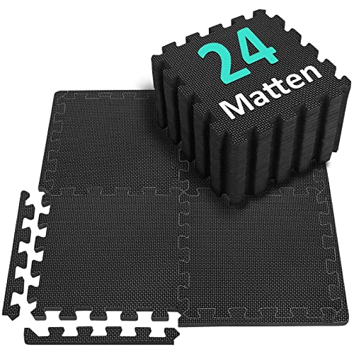Bodenschutzmatte Fitness Set 31x31cm 24 36 48 Puzzlematte