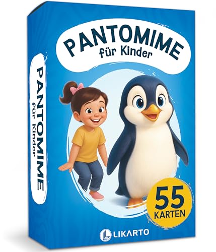 Likarto Pantomime Spiel F R Kinder Lustiges Familienspiel