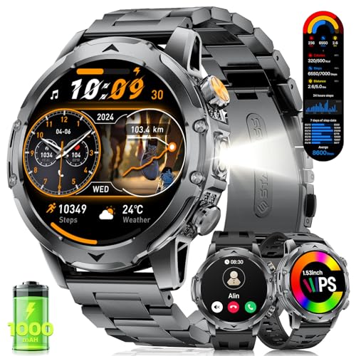 Fitflex Smartwatch Herren Mit 1000 Mah 1 53
