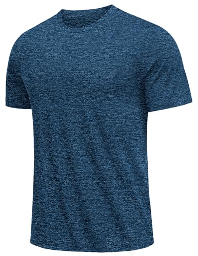 Weardear Sportshirt Herren Atmungsaktiv Funktionsshirt Kurzarm Fitness Laufshirt