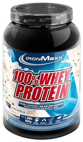 Ironmaxx 100 Whey Protein Pulver 900g Stracciatella Cremiger