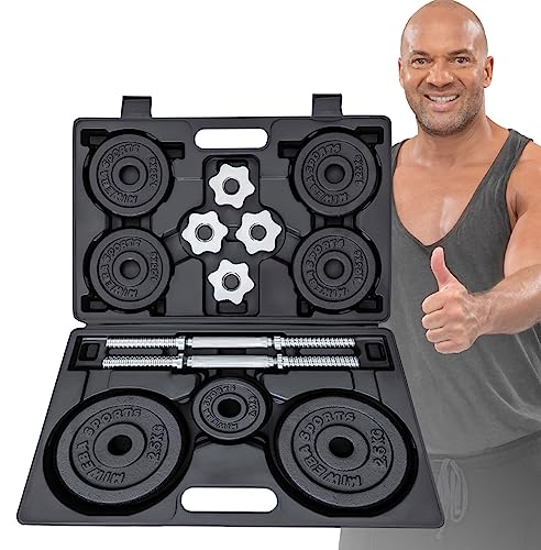 Miweba Sports Hantelset Mkh120 20kg Hanteln Mit Koffer