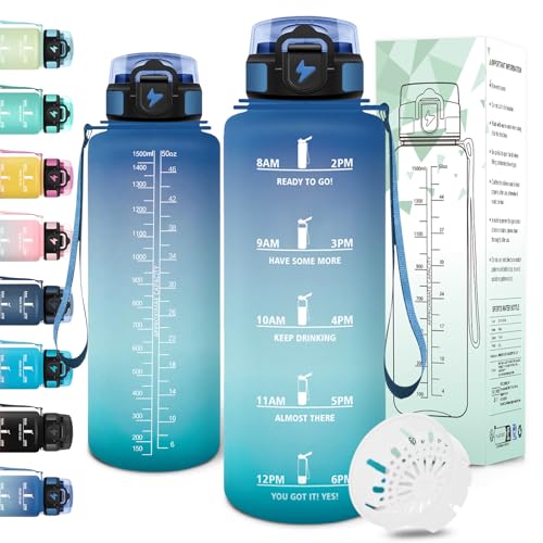 Motswedi Trinkflasche Sport 1500ml Bpa Frei Trinkflasche Kohlens