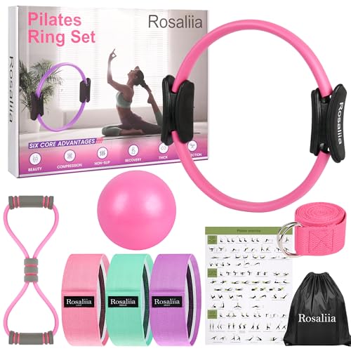 Rosaliia Pilates Ring Set Mit Pilates Ball H