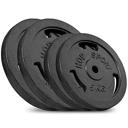 Hop Sport Gusseisen Hantelscheiben Set 30 Kg 2