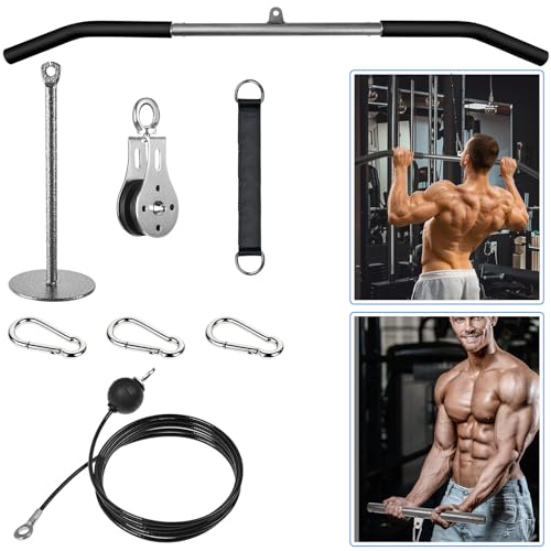 Lyndwin Kabelzug Fitness Latzug Gym Kabel Mit 100cm