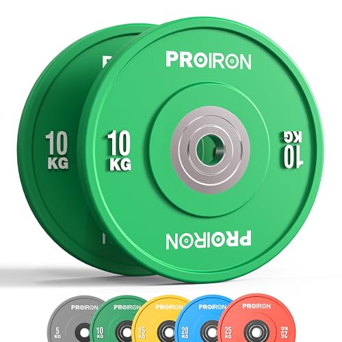 Proiron Hantelscheiben Olympic Bumper Plates 50mm 5 25kg