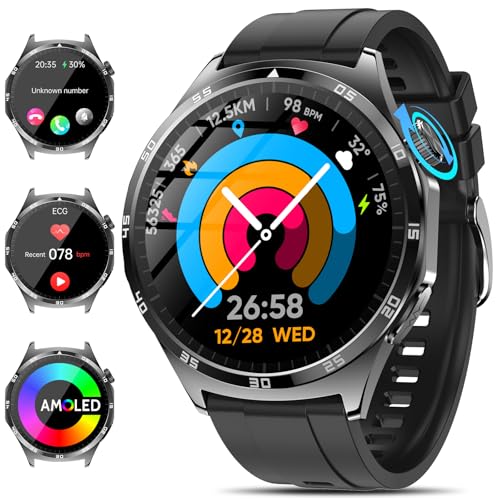 2026 Neu Smartwatch Herren Mit Ekg Cker Harns