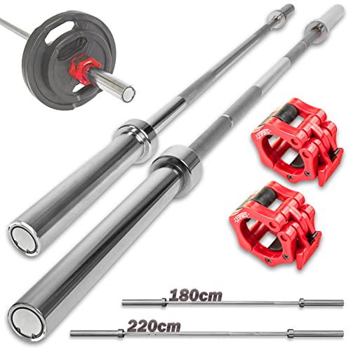 C P Sports Olympia Langhantelstange 220cm Hantelstange Bis