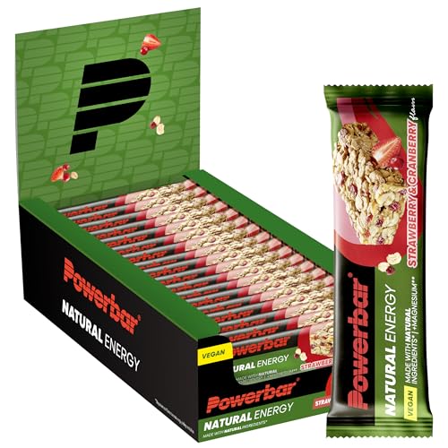 Powerbar Natural Energy Cereal Strawberry Cranberry 18x40g Veganer